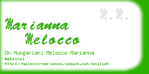 marianna melocco business card